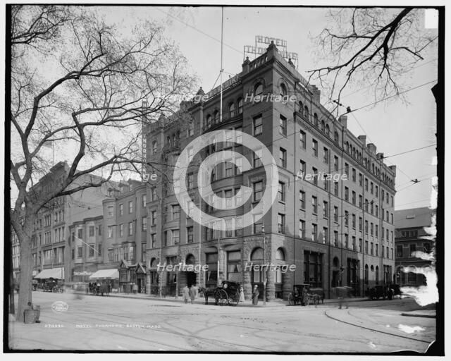 Hotel Thorndike, Boston, Mass., c1908. Creator: Unknown.