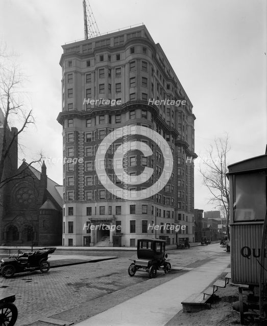 Hotel Tuller, Detroit, Mich., between 1900 and 1915. Creator: Unknown.