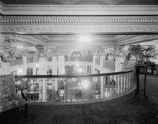 Hotel Utica, a mezzanine view, Utica, N.Y., between 1905 and 1915. Creator: Unknown