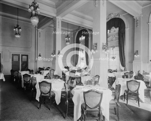 Hotel Utica, Mulberry Room, Utica, N.Y., between 1905 and 1915. Creator: Unknown.