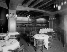 Hotel Utica, the cafe, Utica, N.Y., between 1905 and 1915. Creator: Unknown