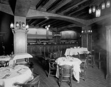 Hotel Utica, the cafe, Utica, N.Y., between 1905 and 1915. Creator: Unknown