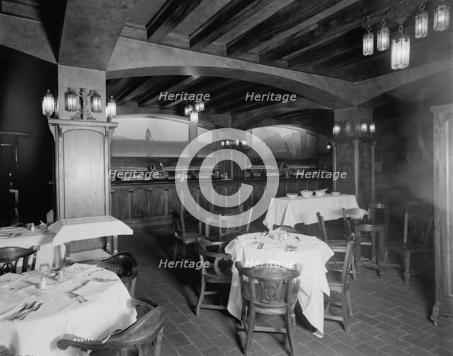 Hotel Utica, the cafe, Utica, N.Y., between 1905 and 1915. Creator: Unknown.