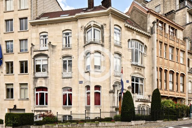 Hotel van Eetvelde, 2 Av. Palmerston, Brussels, Belgium, (1898), c2014-2017. Artist: Alan John Ainsworth.