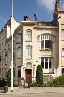 Hotel van Eetvelde, 2 Av. Palmerston, Brussels, Belgium, (1898), c2014-2017. Artist: Alan John Ainsworth
