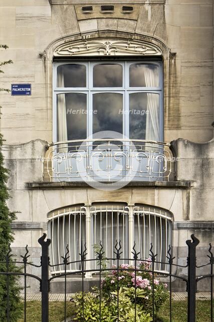 Hotel van Eetvelde, 2 Av. Palmerston, Brussels, Belgium, (1898), c2014-2017. Artist: Alan John Ainsworth.