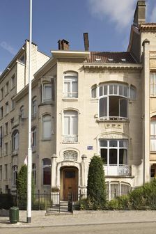 Hotel van Eetvelde, 2 Av. Palmerston, Brussels, Belgium, (1898), c2014-2017. Artist: Alan John Ainsworth