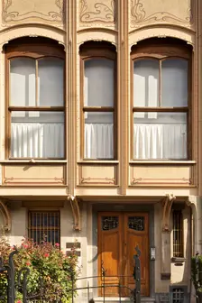 Hotel van Eetvelds, Av. Palmeston, Brussels, Belgium, (1895), c2014-2017. Artist: Alan John Ainsworth