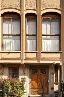 Hotel van Eetvelds, Av. Palmeston, Brussels, Belgium, (1895), c2014-2017. Artist: Alan John Ainsworth