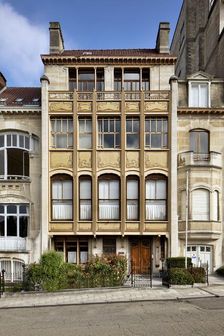 Hotel van Eetvelds, Av. Palmeston, Brussels, Belgium, (1895), c2014-2017. Artist: Alan John Ainsworth