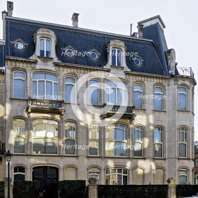 Hotel Vandenbroack, Avenue Brugmann/ Avenue Moliere, Brussels, (1908), c2014-c2017. Artist: Alan John Ainsworth.