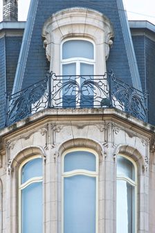 Hotel Vandenbroack, Avenue Brugmann/Avenue Moliere, Brussels, Belgium, (1908), c2014-c2017. Artist: Alan John Ainsworth