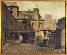 Hotel Vieuville, quai des Celestins, around 1927, between 1922 and 1932. Creator: Unknown