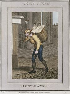 Hotloaves Cries of London, 1804. Artist: Anon
