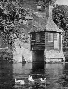 Houghton Mill, Cambridgeshire, 1924-1926.Artist: Herbert Felton