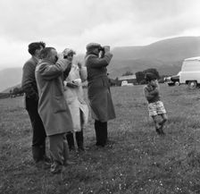Hound Trailing, one of Cumbria's oldest and most popular sports, Keswick, 2nd July 1962. Creator: Michael Walters