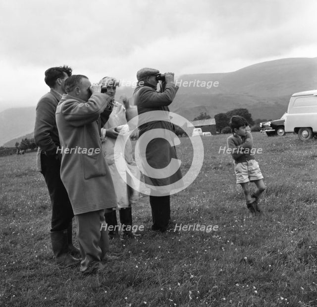 Hound Trailing, one of Cumbria's oldest and most popular sports, Keswick, 2nd July 1962. Creator: Michael Walters.