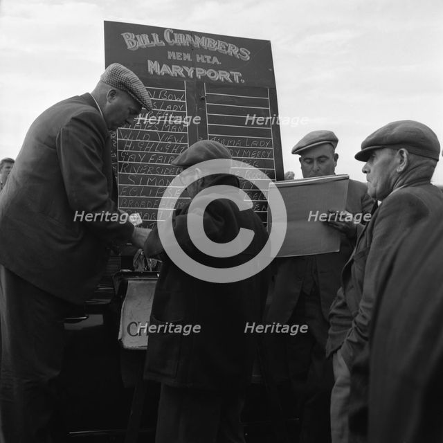 Hound Trailing, one of Cumbria's oldest and most popular sports, Keswick, 2nd July 1962. Creator: Michael Walters.