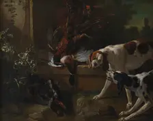 Hounds with Wild-Fowl and Game, 1726. Creator: Jean-Baptiste Oudry