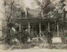 House, 821 Main Street, Natchez, Adams County, Mississippi, 1938. Creator: Frances Benjamin Johnston