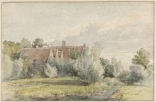 House among trees, 1813-1863. Creator: Arnoldus Johannes Eymer