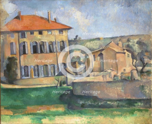 House and Farm at Jas de Bouffan.