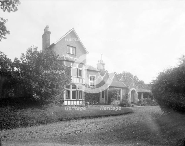 House and garden, c1935. Creator: Kirk & Sons of Cowes.