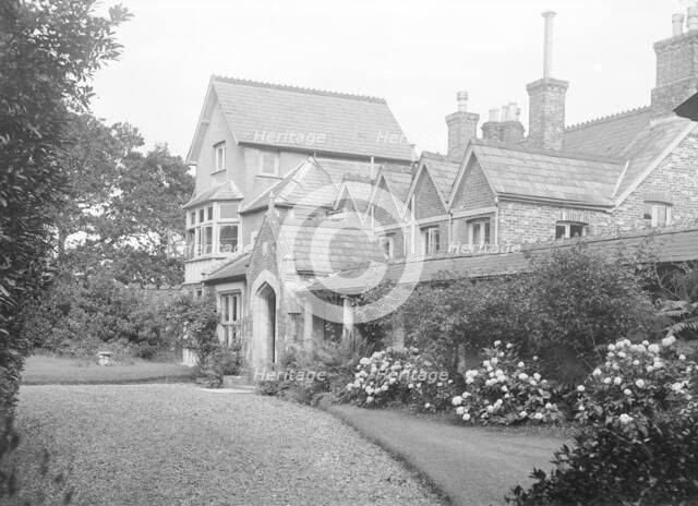 House and garden, c1935. Creator: Kirk & Sons of Cowes.