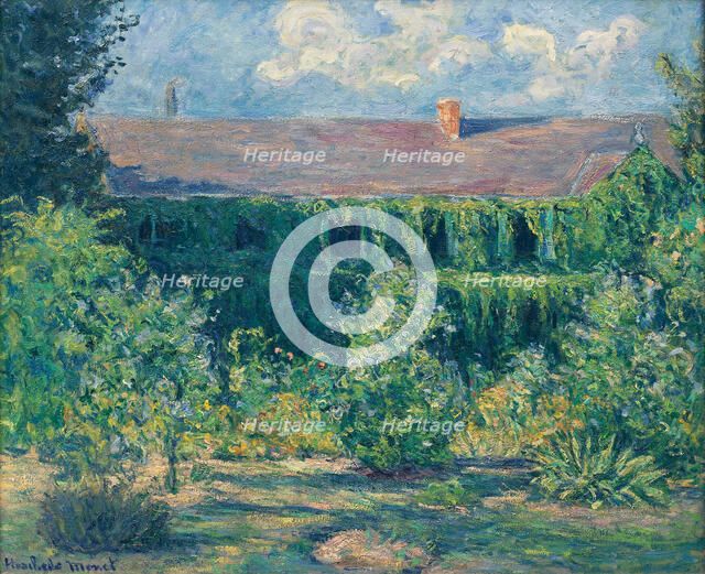 House and Garden of Claude Monet. Artist: Hoschedé Monet, Blanche (1865-1947)