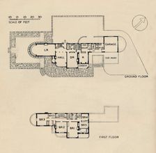 House at Burn Bridge by The Late John Procter, F.R.I.B.A. 1942