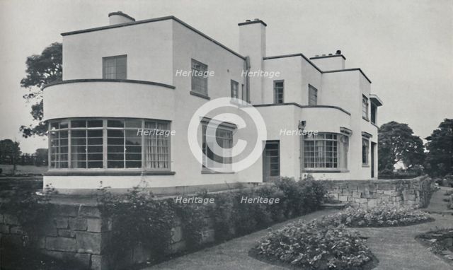 'House at Burn Bridge by The Late John Procter, F.R.I.B.A.', 1942. Artist: Unknown.