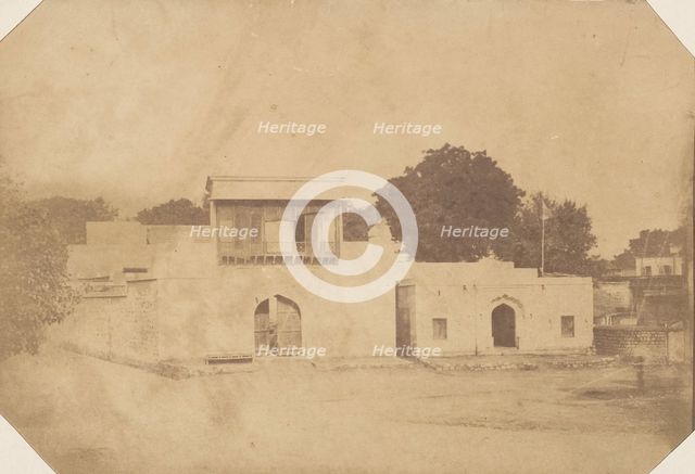 House at Delhi, 1850s. Creator: Unknown.