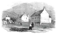 House at Duddingstone, where the Pretender slept on the night before the Battle of Prestonpans, 1845 Creator: Unknown