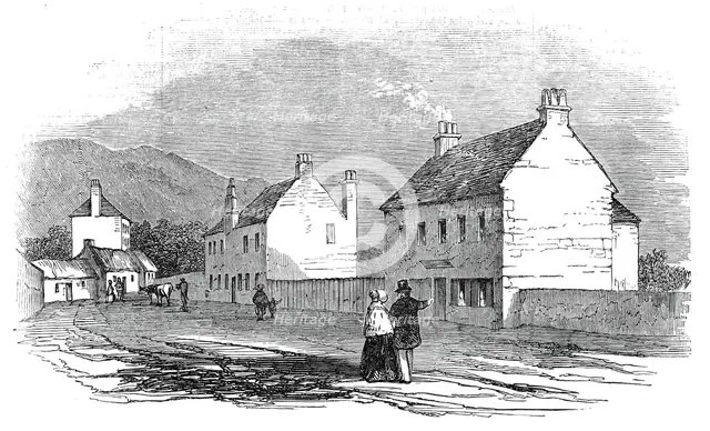 House at Duddingstone, where the Pretender slept on the night before the Battle of Prestonpans, 1845 Creator: Unknown.