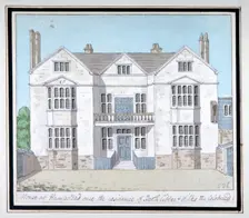House at Hampstead, London, c1800. Artist: Anon