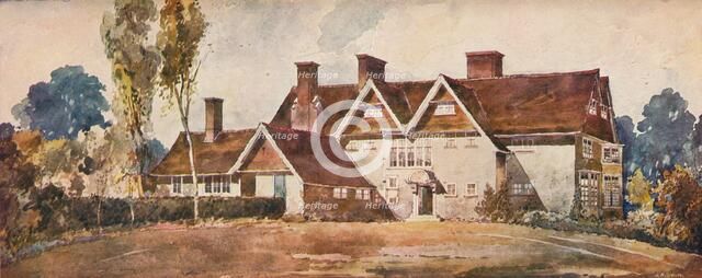 'House at Harrow Weald', c1900. Artist: Arnold Mitchell.