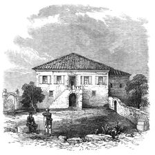 House at Oropos where the Englishmen were confined, 1870. Creator: Unknown