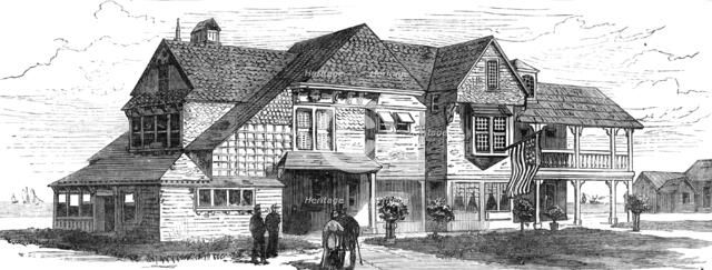 House at Long Branch, New Jersey, where President Garfield died on Monday last, 1881. Creator: Unknown.