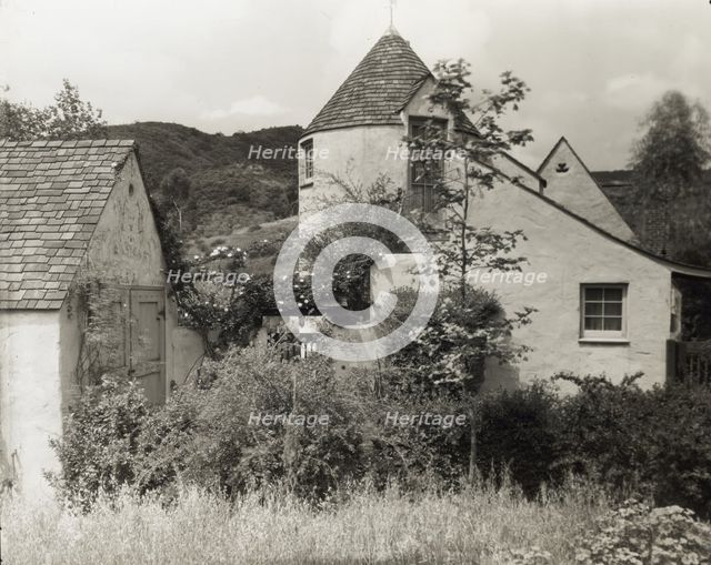 House at the "French Village," Highland Avenue, Hollywood, California, 1923. Creator: Frances Benjamin Johnston.