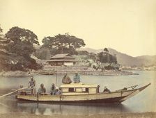 House Boat, 1866-1867. Creator: Felice Beato