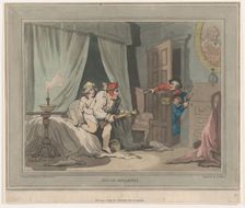 House-Breakers, August 1, 1791., August 1, 1791. Creators: Thomas Rowlandson, Thomas Malton II