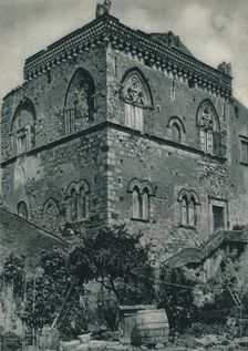 House from the time of Islamic rule, Taormina, Sicily, Italy, 1927. Artist: Eugen Poppel