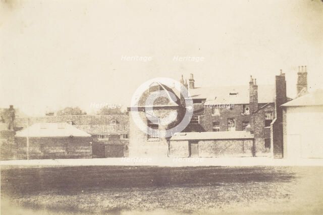 House from Across Lawn, 1850s. Creator: Unknown.