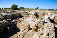 House I in the Roman city of Emporiae, Empuries, Spain, 2007. Creator: Samuel Magal