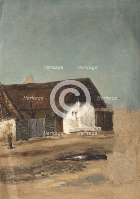 House in a village, 1860-1900. Creator: Jan Nowopacký.