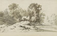 House in a landscape, 1783. Creator: Johannes Huibert Prins