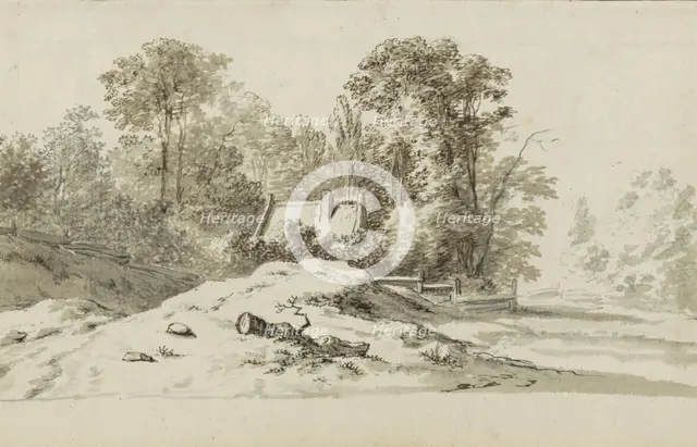 House in a landscape, 1783. Creator: Johannes Huibert Prins.