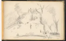 House in a Park, 1883/1886. Creator: Paul Cezanne