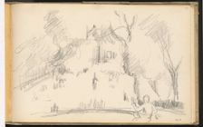 House in a Park, 1883/1886. Creator: Paul Cezanne