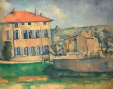 House in Aix, 1885-1887. Artist: Cézanne, Paul (1839-1906)
